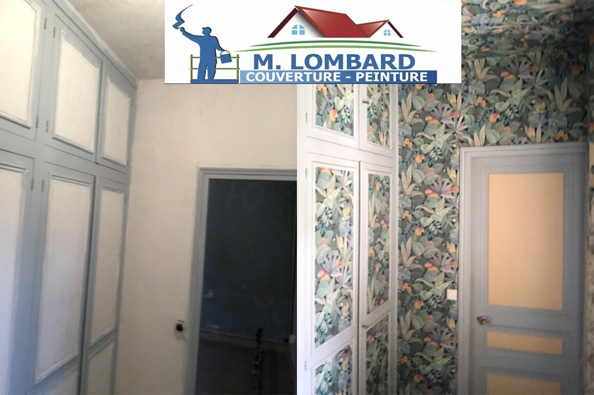 Peintre Pose de tapisserie papier peint à Nogent le Roi 28210 Lombard Rénovation