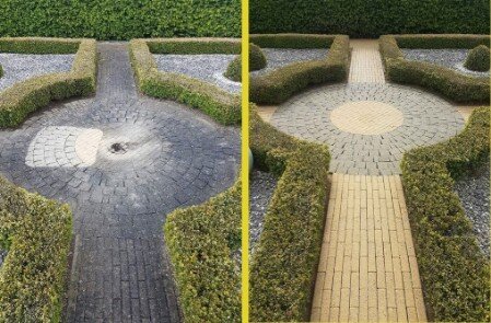 nettoyage de terrasse dallage Nogent-le-roi 28210 en Eure-et-Loir