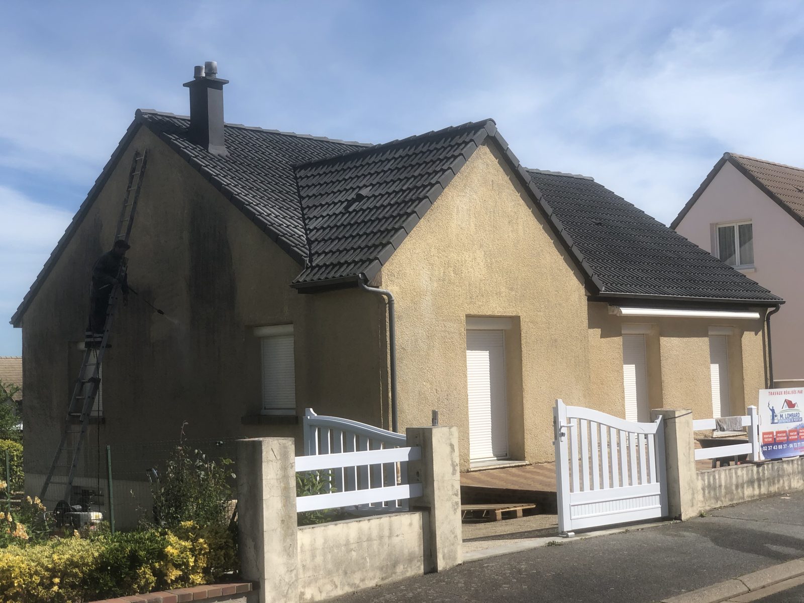 Nettoyage de façade & toiture